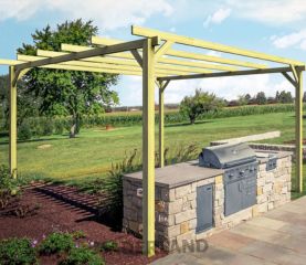 Selon les cas, je dois demander un permis de construire pour installer une pergola sur ma terrasse.